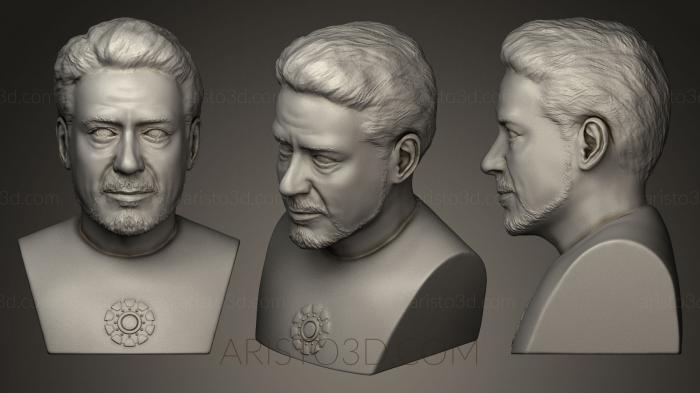 Busts and bas-reliefs of famous people (BUSTC_0621) 3D model for CNC machine